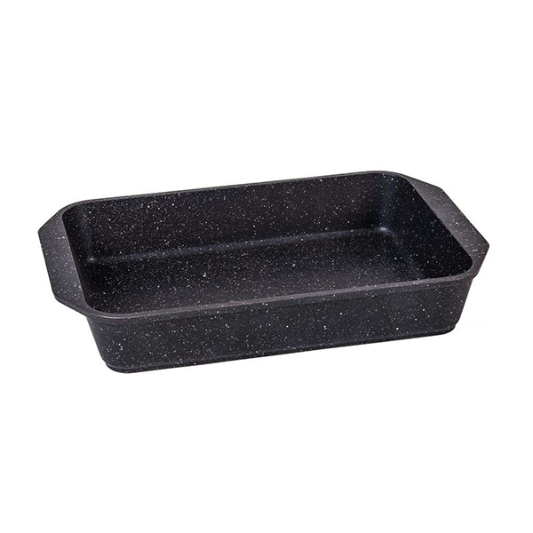 Противень 33*22 см "Гранит black" 