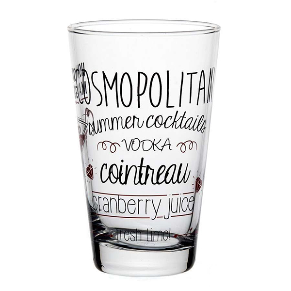 Стакан САММЕР КОКТЕЙЛС 3 шт. 395 мл (рис.29123/124/126)