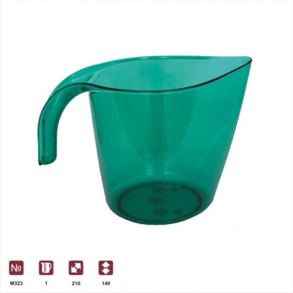 Кружка мерная 1 л (микс)(то)