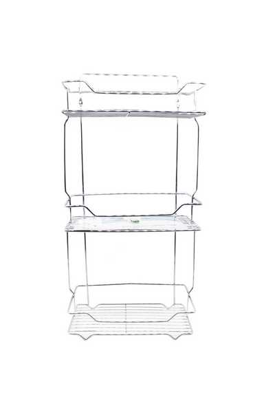 Полка 3-х ярусная металлическая