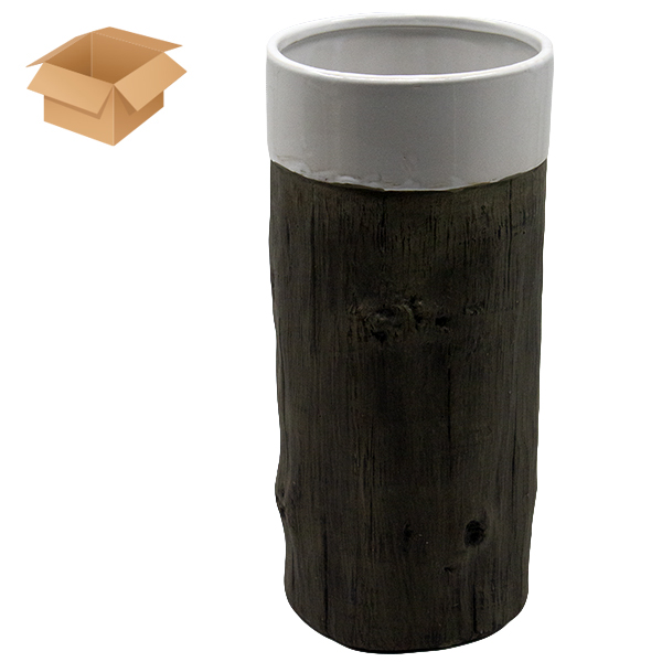 Ваза для цветов КОПЕНГАГЕН Ø-15см h-31см (керамика)