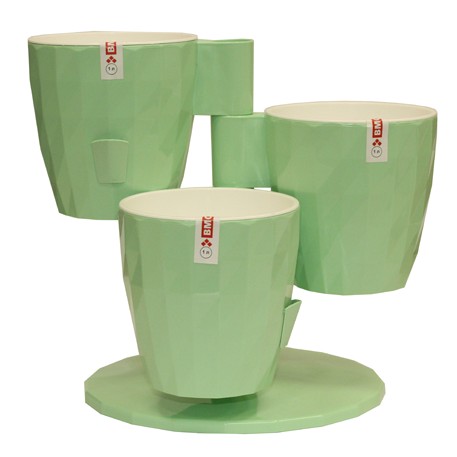 Кашпо RUBY Трио 1л Мята