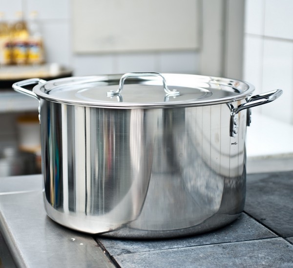 Кастрюля (Общепит) 15л (d=30см, h=23см) высокая клеп.руч