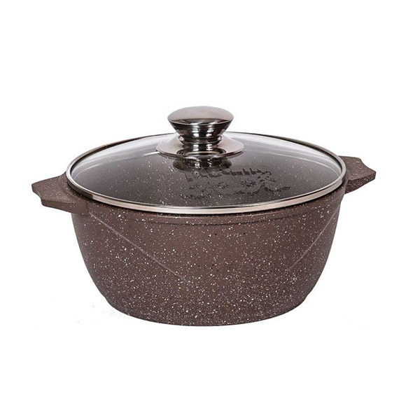 Кастрюля 3л "Гранит brown"