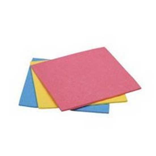 Губка-салфетка "ГОЛУБУШКА" из целлюлозы супервпитывающая" 15*15см, 3шт