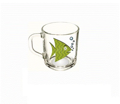 Кружка "Рыбки" серия "Green tea" 200 мл
