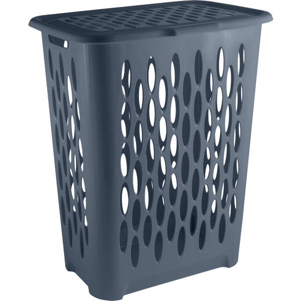 Корзина для белья 37л Light (422х290х515мм) космический серый