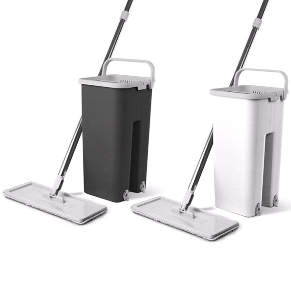 Комплект для уборки HANDY lite 6л (2 насадки из микроф.) графитовый