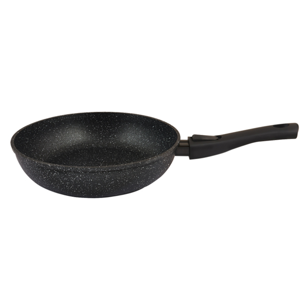 Сковорода а/пр литая 28см съемн/руч Гранит плюс ТМ Традиция