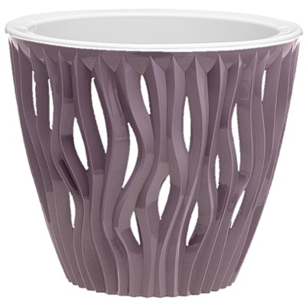 Кашпо Вдохновение 4,5л Пыльная роза d21 h18см