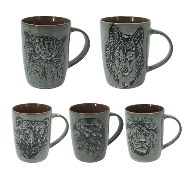 Кружка 350мл МУЖСКАЯ СЕРИЯ 2сорт