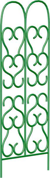 Шпалера разборная  «Прямая 2»  высота 2130 мм ширина 720 мм  