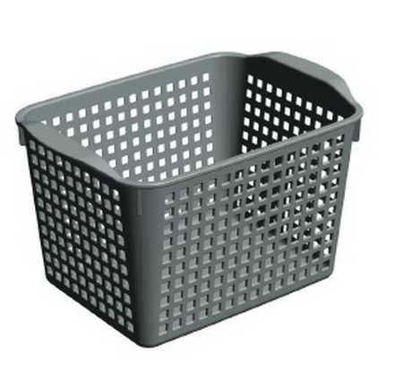 Корзинка "Лофт" 2л 200х135х120мм (серый) (то)