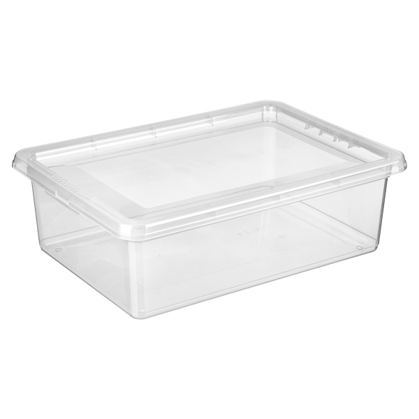 Ящик для хранения "Palm" 26л, 550х396х172мм (бесцветный)