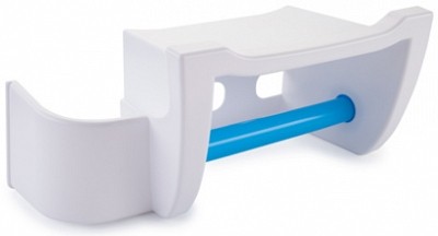 Полка для туалета Mira (сн/белый, голубая лагуна) (то)