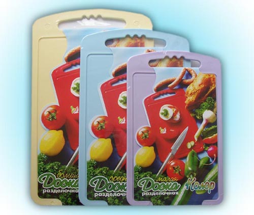 Доска разделочная 180х280мм колор средняя (то)