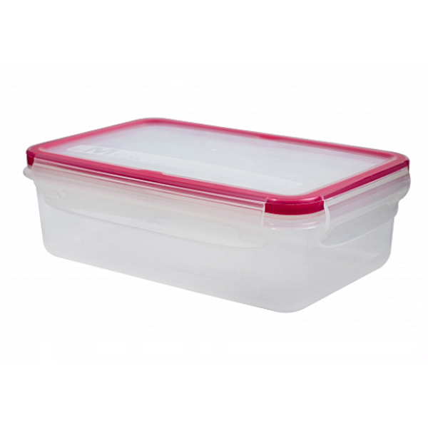 Контейнер для СВЧ 1л "ЭКСТРА ЛОК" M (красный) (то)
