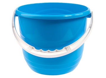 Ведро 10л "Practic" (голубая лагуна) (то)