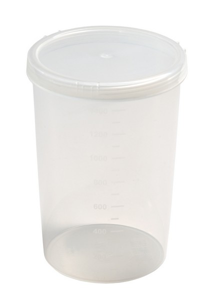 Банка "Твист" д/холод. и СВЧ с завинчив.крышкой 1,5л. h=180мм