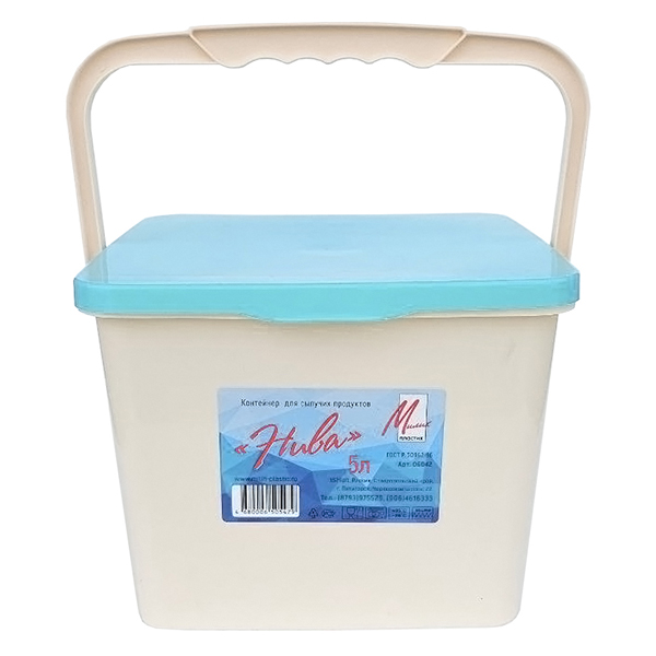 Контейнер для сыпучих продуктов "Нива" (5л)