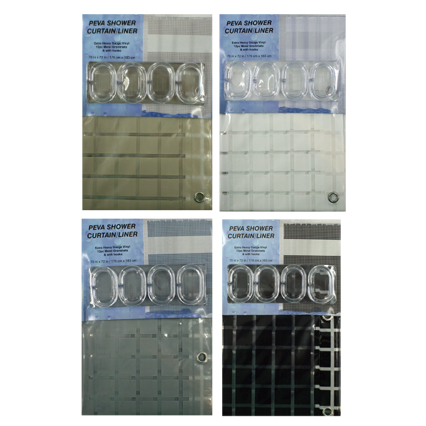 Штора для ванной комнаты 180*180см  PVC Штора для ванной комнаты 180*180см  PVC