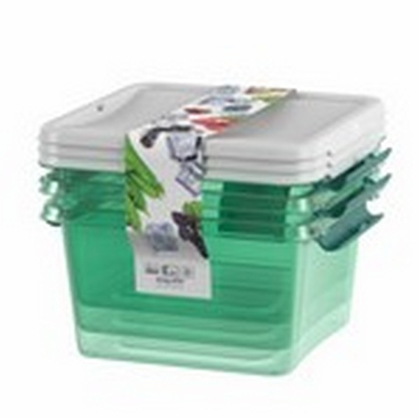 Набор контейнеров Monaco 1,1л (мята полупрозрачный) (то)