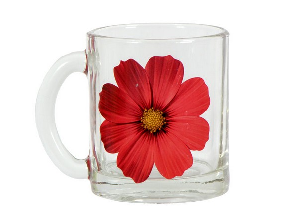 Кружка 300 мл "Чайная" Космея