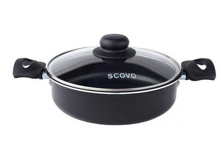 Жаровня CONSUL D-260мм, стеклянная крышка