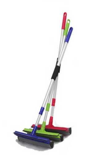 Окномойка 25см, ручка-телескоп 60-95см алюминиевая 