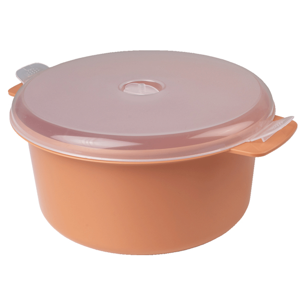 Емкость для сыпучих и СВЧ Оливье по ГОСТу 3,4 л (кирпичный) (то)