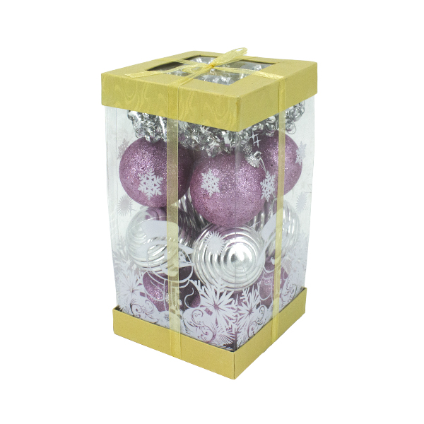 Шары елочные 6см, 16шт