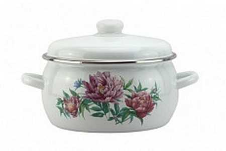 Кастрюля эмал  2,0л 01-Д1910/4М Пион