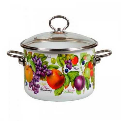 Кастрюля 2л. CONFITURA цил. в ассорт.