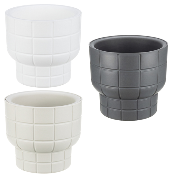 Кашпо КАРЕ D220мм 3,7л со вставкой