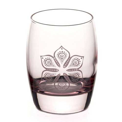 Стакан БОХО 350 мл (розовый) (рис.28772)