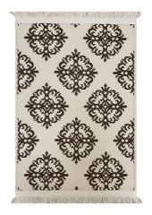 Коврик двухсторонний из хлопка 60х90 бежевый PAMUKLU DOUBLE , Турция