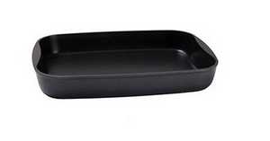 Противень 400х295х50мм, АП (темный мрамор)