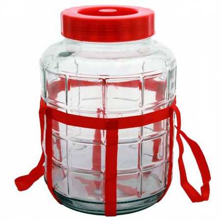 Банка для ВИНА стеклянная  GL-70/ 9 л /6шт упак/