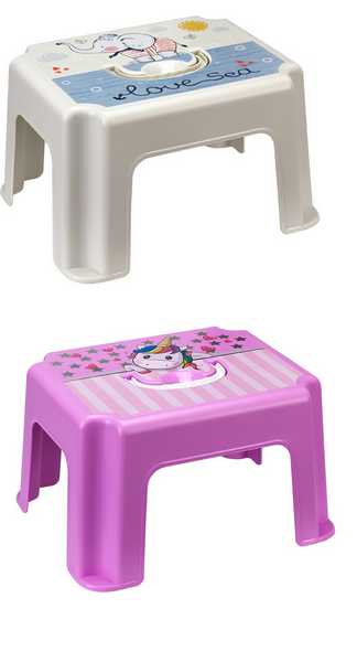 Табурет-подставка детский с ручкой