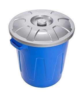 Бак многофункциональный "Гроссо" 58л с крышкой (то)