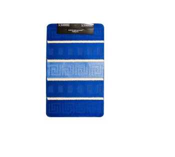 Коврик из полипропилена на латексной основе, "L'CADESI MULTI", 50х80см, синий