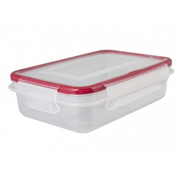 Контейнер для СВЧ 0,5л "ЭКСТРА ЛОК" S (красный)
