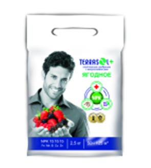Удобрение минеральное сухоеTerraSol Ягодное 2.5кг