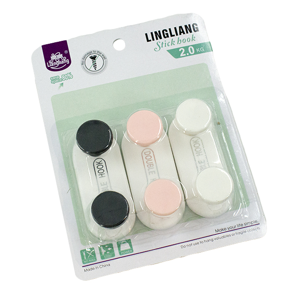 Крючки двойные 3шт Крючки двойные 3шт