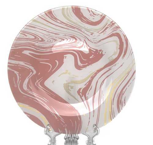 Тарелка упроч. ПИНК ЛАВА 260 мм (рис.28997)