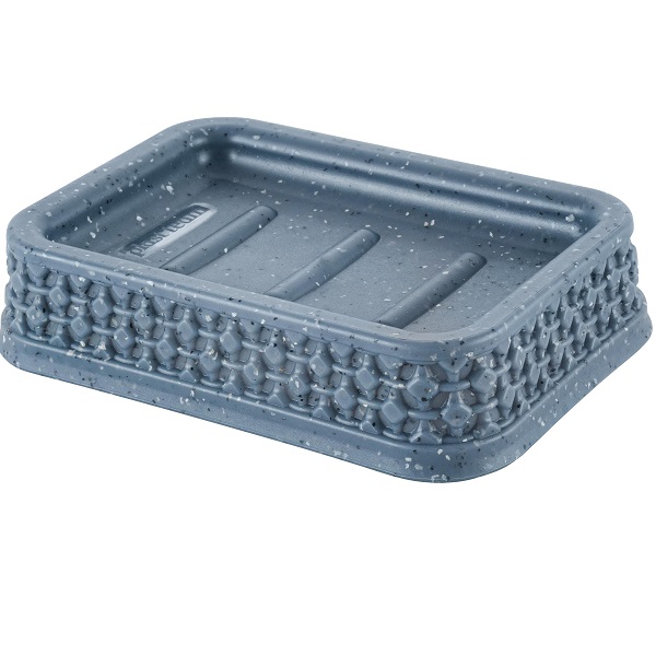 Мыльница Plast Team Stone темный камень