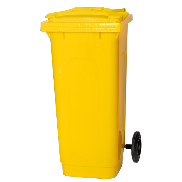 Контейнер для мусора 240л PROFI (желтый)