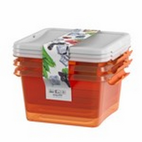 Набор контейнеров Monaco 1,1л (апельсин) (то)