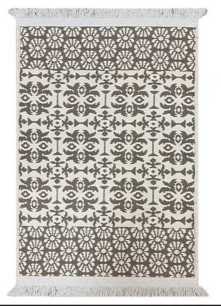 Коврик двухсторонний из хлопка 50х70 бежевый  PAMUKLU DOUBLE, Турция NK10-21