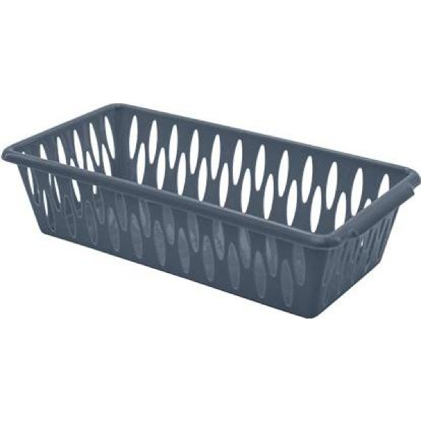 Корзинка Light XS 195х100х50мм космический серый